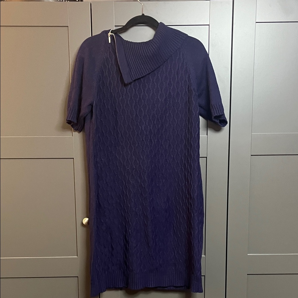 Purple xl Knit Dress